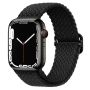 Pasek Opaska Bransoleta Plecionka Ciemny Popielaty do Apple Watch 3 4 5 6 7 8 9 SE 42/44/45mm - 2